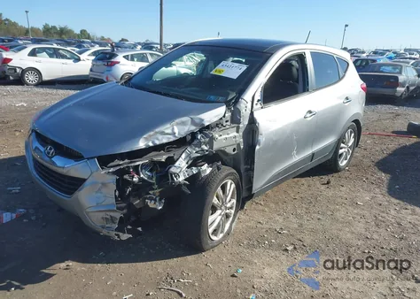 2012 Hyundai Tucson Limited from USA, damaged, VIN KM8JUCAC7CU372821